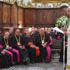 El Papa con los obispos de Chile en enero de 2018