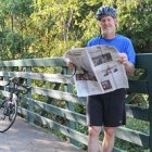 Monseñor Zinkula es aficionado al ciclismo y saldrá en bicicleta a las periferias