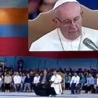 Francisco respondió a tres preguntas planteadas por sendos jóvenes sobre cuestiones que formarán parte de las reflexiones del próximo sínodo.