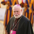 Monseñor Paul Gallagher es secretario vaticano de Relaciones con los Estados