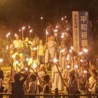 La celebración en Nagasaki es más reflexiva y espiritual que en Hiroshima, donde van demasiados políticos