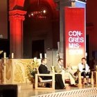 Mesa redonda con Fabrica Hadjadj, durante el Congreso Misión de 2016.