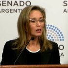 La ginecóloga Ángeles Carmona habló en el Senado contra una ley que amenaza a los médicos que no cooperen con el aborto
