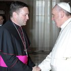 Monseñor Raúl Berzosa con el Papa Francisco