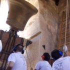 Campaneros de Albaida, en Valencia... donde esta tradición está cobrando más fuerza