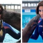 Gessica, antes y después del ataque de ácido que sufrió por el que era su exnovio