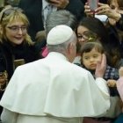 El Papa celebró la audiencia en el Pablo VI y habló del verdadero sentido de la Navidad