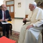 El Papa fue entrevistado por Philip Pullella, de la agencia Reuters / Vatican Media