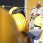 Francisco se dirige a unos obreros - el Papa en el periódico de los empresarios italianos trata temas de doctrina social y económica