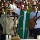 El joven padre Javier, con valentía y paciencia fue logrando espacios de libertad y transformando su zona parroquial