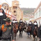 Las Hermanitas de los Ancianos Desamparados van a caballo... como hace 125 años cuando llegaron a América Latina