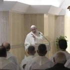 El Papa Francisco centró su homilía en la importancia de la oración