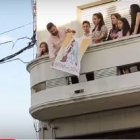Las balconeras navideñas en Uruguay son una forma de ayudar a devolver a la Navidad lo más importante... el mismo Jesús