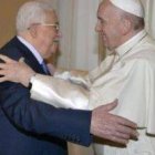 El Papa Francisco recibió este 3 de diciembre a Mahmoud Abbas, presidente del Estado palestino