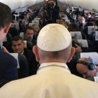 El Papa respondió como ya es tradición a las preguntas de los periodistas durante el vuelo de vuelta de Marruecos / Vatican Media