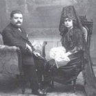 Mariano Mullerat, asesinado en Cataluña durante la Guerra Civil, junto a su esposa