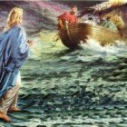 Jesús dijo: «Ánimo, soy yo, no tengáis miedo».