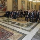 El Papa recibió a miembros de la Academia de Líderes Católicos en el Vaticano / Vatican Media