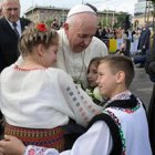 Papa Francisco en el encuentro mariano con jóvenes y familias