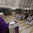 El Papa centró su homilía en el "consuelo" que ofrece Dios al hombre