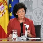 La ministra de Educación, Isabel Celaá,  es la impulsora de la reforma educativa tan contestada por los centros de educación concertada.