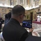 El Papa recibió este jueves a los miembros del Colegio Pío Latinoamericano