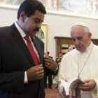 Nicolás Maduro con el Papa Francisco hace unos años... desde entonces, la diplomacia vaticana ha perdido confianza en el gobierno venezolano