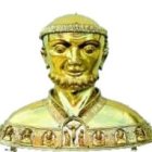 Busto relicario del santo.