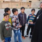 Selwanos Alnemeh, el arzobispo sirio-ortodoxo de Homs, explica la importancia de reconstruir las iglesias, también para sacar a los chicos de las calles