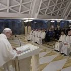 El Papa recordó que muchas veces los cristianos se escudan en respuestas de compromiso, que en el fondo están vacías