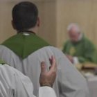 El Papa exhortó a pedir un corazón parecido al de Dios