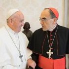 El Papa recibió este lunes al cardenal Barbarin, que le presentó su dimisión / Vatican Media