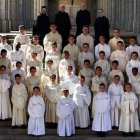 La Escolanía de la Abadía de la Santa Cruz del Valle de los Caídos es la única del mundo que canta el repertorio gregoriano completo.