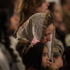 Cristianos coptos en una iglesia en el Sinaí