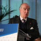 Antonio Saínz de Vicuña, presidente de Ayuda a la Iglesia Necesitada en España, recogió el galardón