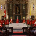 Inicio del encuentro de los obispos dominicanos en la Catedral de Santo Domingo, la Primada de América