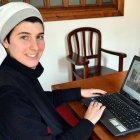 La hermana Marta va a empezar a subir en Youtube vídeos evangelizadores. Foto: Sahagún Digital.