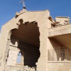 Así han quedado muchas de las iglesias y monasterios de la zona de Mosul (Irak).