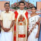 Sinto Jose, con sus padres y sus hermanos