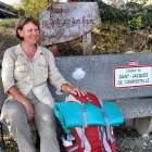 Tras su conversión, Brigitte colabora en la hospitalidad compostelana hacia los peregrinos franceses.