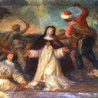 Martirio de Santa Laura.