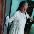 Enedina tuvo que volver a España el pasado 20 de agosto tras 54 años en la India