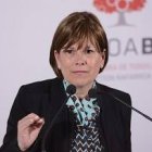 Uxue Barkos ha sido presidenta de Navarra y actualmente es diputada y líder de Geroa Bai