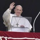 El Papa Francisco presidió el Angelus pese al resfriado que le ha hecho suspender su agenda estos días / Vatican Media