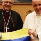 El cardenal Baltazar Porras con el Papa Francisco... es uno de los cardenales delegados para el Sínodo de la Amazonía