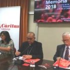 El cardenal Omella ha presidido la presentación de la Memoria Cáritas Cataluña 2018