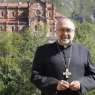 Jesús Sanz Montes, en el santuario de Covadonga / D. Arienza - El Comercio