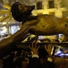 El Cristo de la Conversión de la Hermandad de Montserrat, en Sevilla, cumple 400 años... -foto de Juan Carlos Muñoz