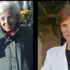 A la izquierda, la cristalógrafa Sagrario Martínez Carrera - a la derecha, la bioquímica María Iraburu