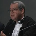 El obispo Wellington De Queiroz fue uno de los que compareció en rueda de prensa para explicar los debates del día